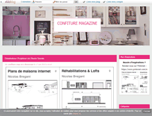 Tablet Screenshot of confituremagazine.maison.com